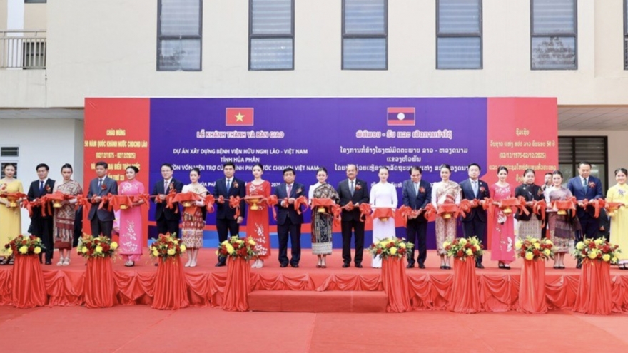 Laos-Vietnam friendship hospital in Houaphanh inaugurated